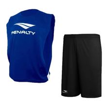 Kit Futebol Penalty Colete + Calção Juvenil