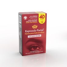 Henna Para Sobrancelha Expressão Facial Castanho Escuro 2,5g