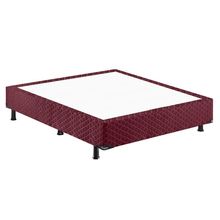 Base Box Casal Hellen Strong 38x138x188 cm - Vermelho