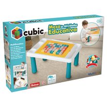 Mesa De Atividades Blocos de Montar Multikids - Br2278 BR2278