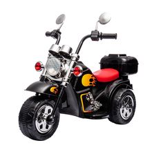 Mini Moto Infantil Elétrica De Brinquedo Motinha Harley Para Crianças Zippy Toys Motoquinha Motoca Triciclo Preto
