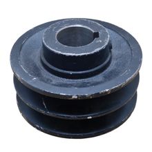 Polia De Ferro 4'' 100Mm 2B Com Furo 28Mm Chaveta 8Mm Chiaperini B2 Gilbarco