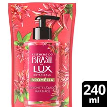 Sabonete Líquido Mãos Lux Essências do Brasil Refil Bromélia 240ml