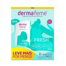 Sabonete Intimo Dermafeme 2 Unidades Fresh 200ml