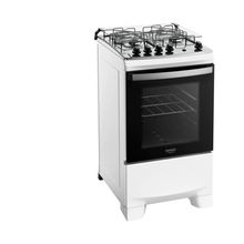 Fogão 4 Bocas Dako Supreme com Mesa em Inox e Acendimento Automático Branco – Bivolt