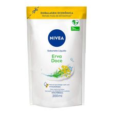 Sabonete Líquido Nivea Erva Doce Refil 200ml