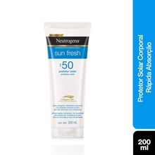 Protetor Solar Neutrogena Sun Fresh FPS50 200ml