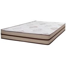 Colchão Queen Cama InBox Livity com Molas Ensacadas e Espuma D26 24x158x198cm – Bege