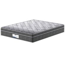 Colchão King Size Probel Village D28 com Molas Ensacadas e Pillow Euro 30x193x203cm - Branco/Preto