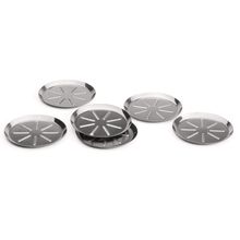 Conjunto Porta Copos Forma 106 em Aço Inox – 6 Unidades