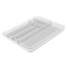 Organizador de Gavetas Coza Perfect em Polipropileno Natural – 7 Peças