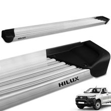 Estribo Lateral Hilux CS 2016 a 2025 Aluminio Natural A3
