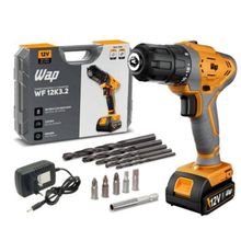 Parafusadeira e Furadeira WAP WF12K3.2 Bateria 12V Bivolt
