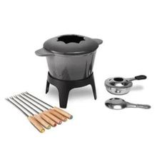 Conjunto para Fondue 10 Peças Sauté Cinza Haus Concept