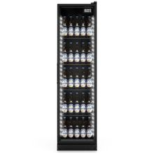 Cervejeira Vertical Porta De Vidro 310 Litros Gcb30vlb Gelopar Expositor All Black 220v