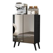 Aparador Cantinho Do Café e 2 Portas Multimóveis Preto