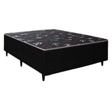 Cama Box Viuva Conjugada Ortopédico Solteirão 128x188x43