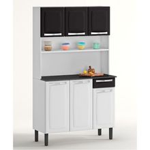 Armário De Cozinha Rose 6 Portas 1 Gaveta  Itatiaia