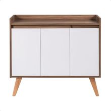 Aparador Buffet 90cm Retro Mdf Freijo Madri - On Móveis