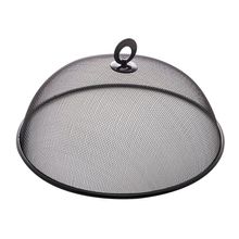 Tela Protetora para Alimentos Lyor Preta 30cm Metal Compacta Elegante Resistente