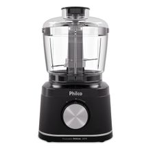 Processador de Alimentos Philco PMN04A 420W 500ml Trava de Segurança Preto