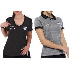 Kit 2 Camisas Topper Ceará 2018 Feminina