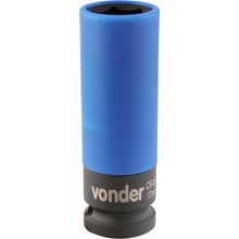 Soquete Sextavado Impacto Encaixe 1/2 17mm Vonder