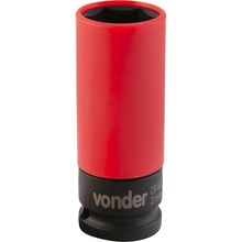Soquete Sextavado Impacto Encaixe 1/2 21mm Vonder