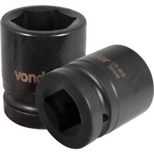 Soquete Sextavado de Impacto Encaix 1 36mm Aço Cromo Vonder