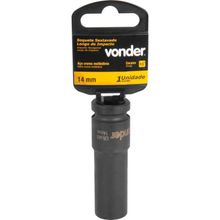 Soquete Sextavado de Impacto Longo Encaixe 1/2 14mm Vonder