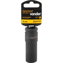 Soquete Sextavado de Impacto Longo Encaixe 1/2 18mm Vonder