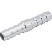 Emenda para mangueira 1/4 aço carbono com 2 peças Vonder