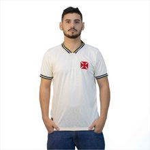 Camisa Retrô Vasco 1974 Jacquard Masculina Retro Mania