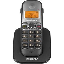 Telefone Ramal Digital Adicional Sem Fio Intelbras Ts 5121 Preto