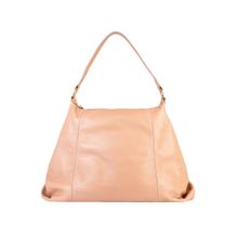 Bolsa saco grande de couro liso Cris