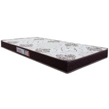 Colchão Solteiro Hellen Taurus One Face Espuma D28 14x78x188 cm - Marrom/Branco