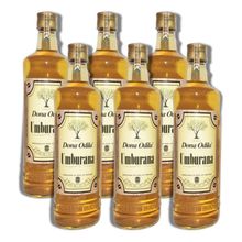 Kit 6 Cachaças Dona Odila Umburana 690 Premium