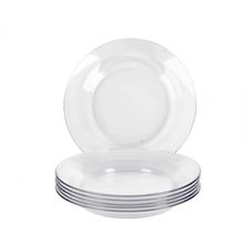 Conjunto 12 Pratos Fundo Astral Vidro Dura Duralex - Nadir