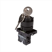 Botão Seletor com Chave Tramontina TRP2-EG21 1NA 2 Posições com Base de Plástico