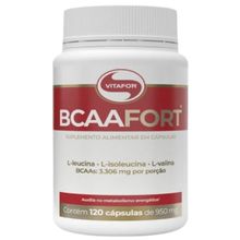 BCAA Fort 950mg Vitafor 120 Cápsulas