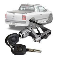 Cilindro Tampa Caçamba Com Chave Saveiro G5