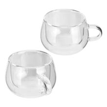 Jogo de  Xícaras de Chá Parede Dupla 240ml 1815 - Class Home