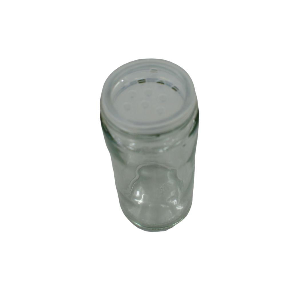 Porta Temperos 5 Peças 100ml com Suporte de Madeira - Quanhe