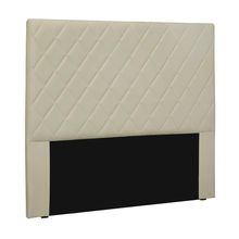 Cabeceira Decorativa King Size 1,95M Baelon Pu Marfim - Gran Belo