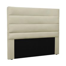 Cabeceira Decorativa Queen Size 1,60M Guess PU Marfim - Gran Belo