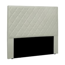 Cabeceira Decorativa King Size 1,95M Tàzio Veludo Prata - Gran Belo