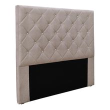 Cabeceira Decorativa King Size 1,95M Tàzio Linho Areia - Gran Belo