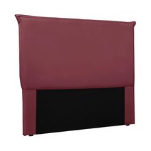 Cabeceira Decorativa King Size 1,95M Trento Veludo Vinho - Gran Belo