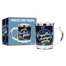 CANECA PLASTICO INOX SW MELHOR PAI DO MUNDO BRASFOOT