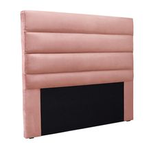 Cabeceira Decorativa King Size 1,95M Guess Veludo Rosa - Gran Belo
